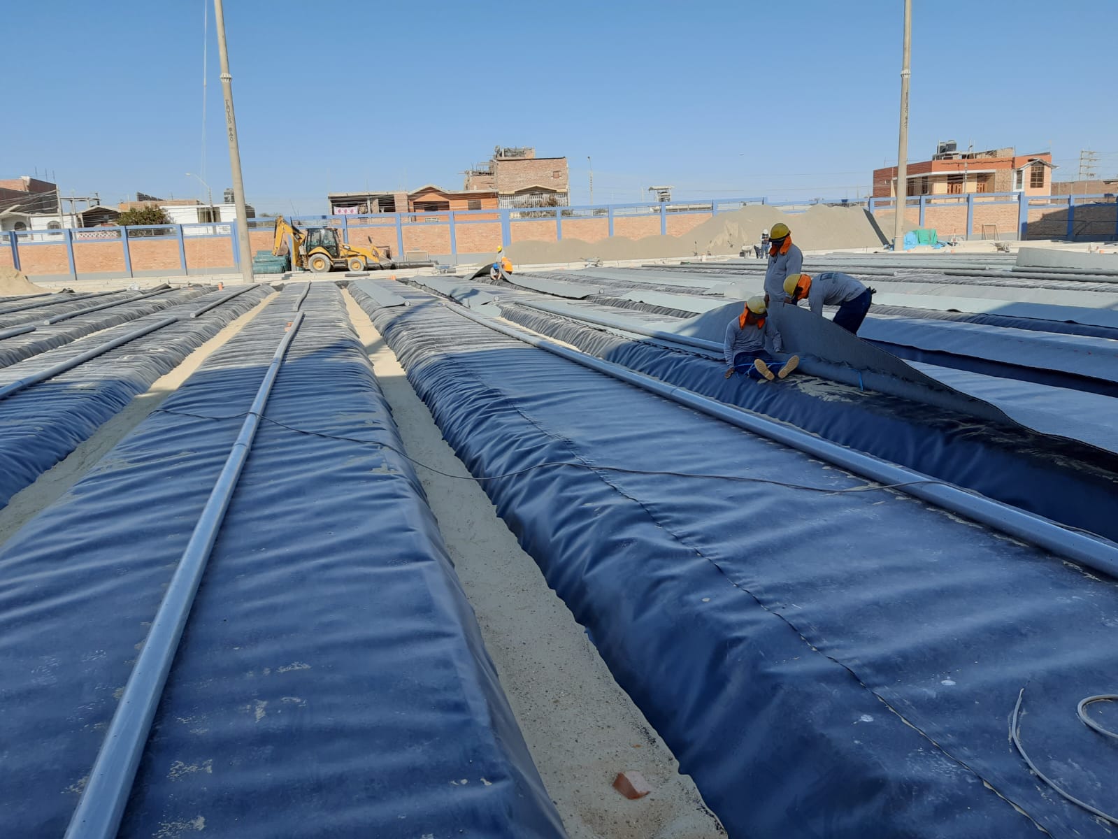 Impermeabilización con Geomembrana